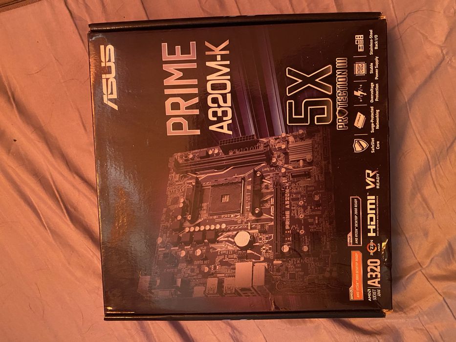 Motherbord Asus prime A320M-k am4 processadores amd
