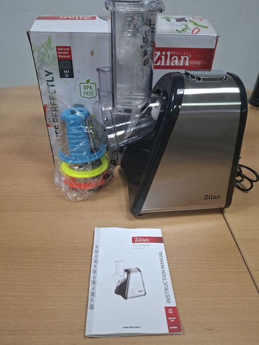 Elektryczna tarka do warzyw Zilan 3 w 1 200 W szatkownica