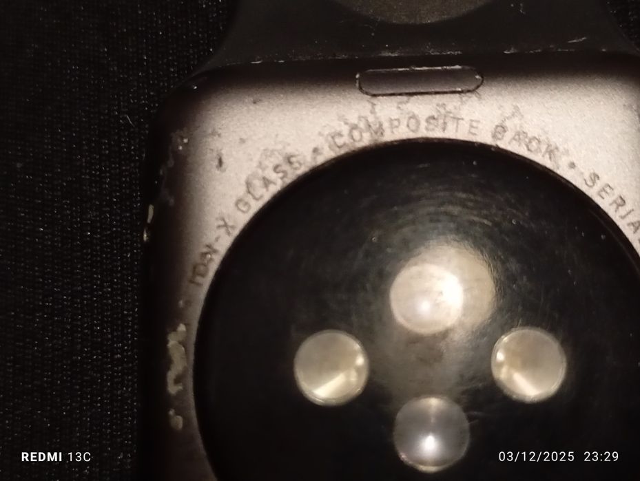 Apple watch composite back