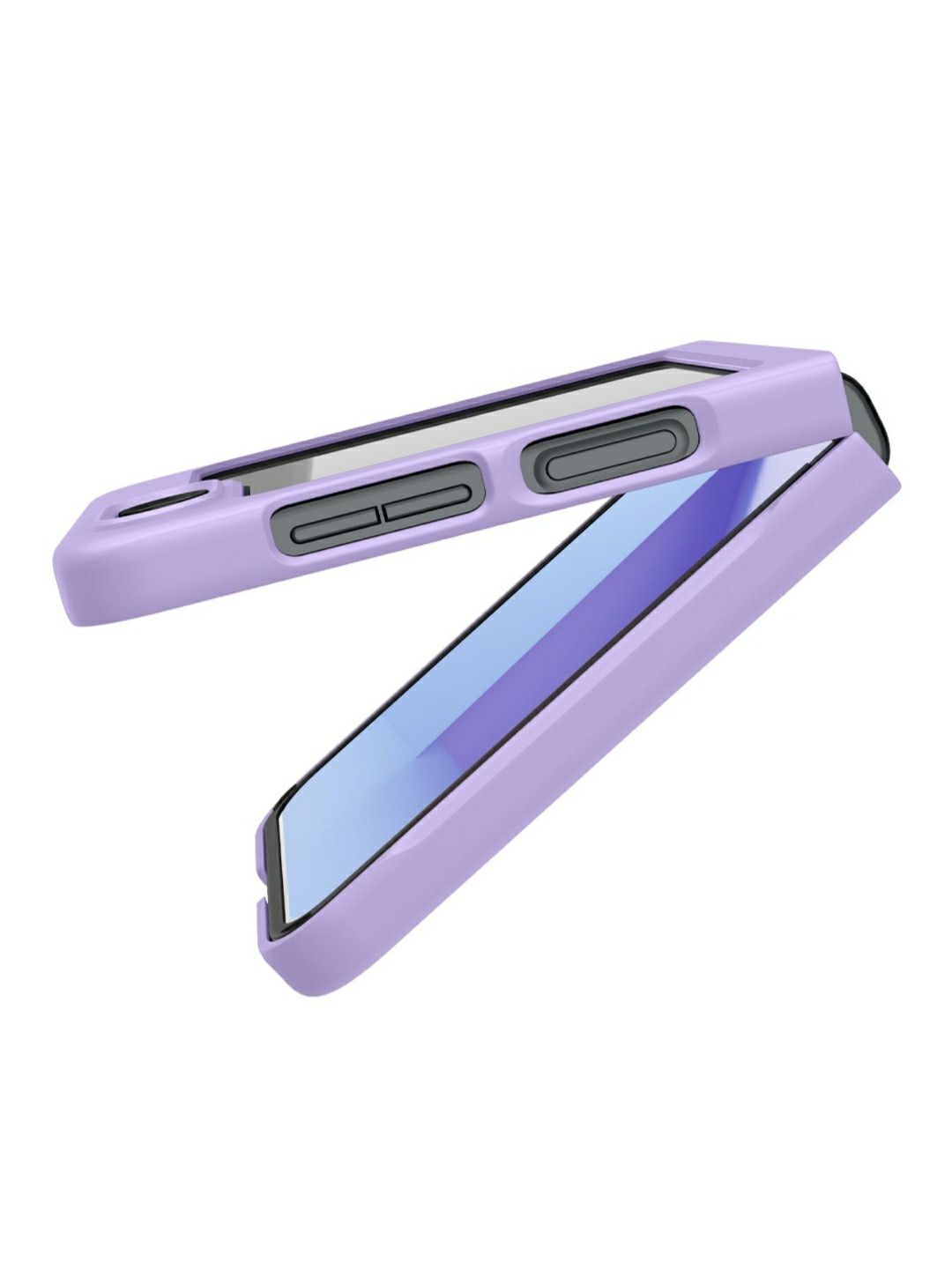 Etui do Samsung Galaxy Z Flip 5 Fioletowy wojskowa wytrzymałość