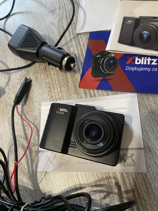 Wideorejestrator xblitz s3 duo+kamera cofania