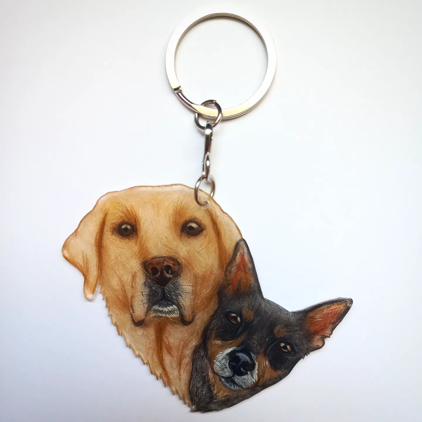Brelok handmade pies kot zwierzęta