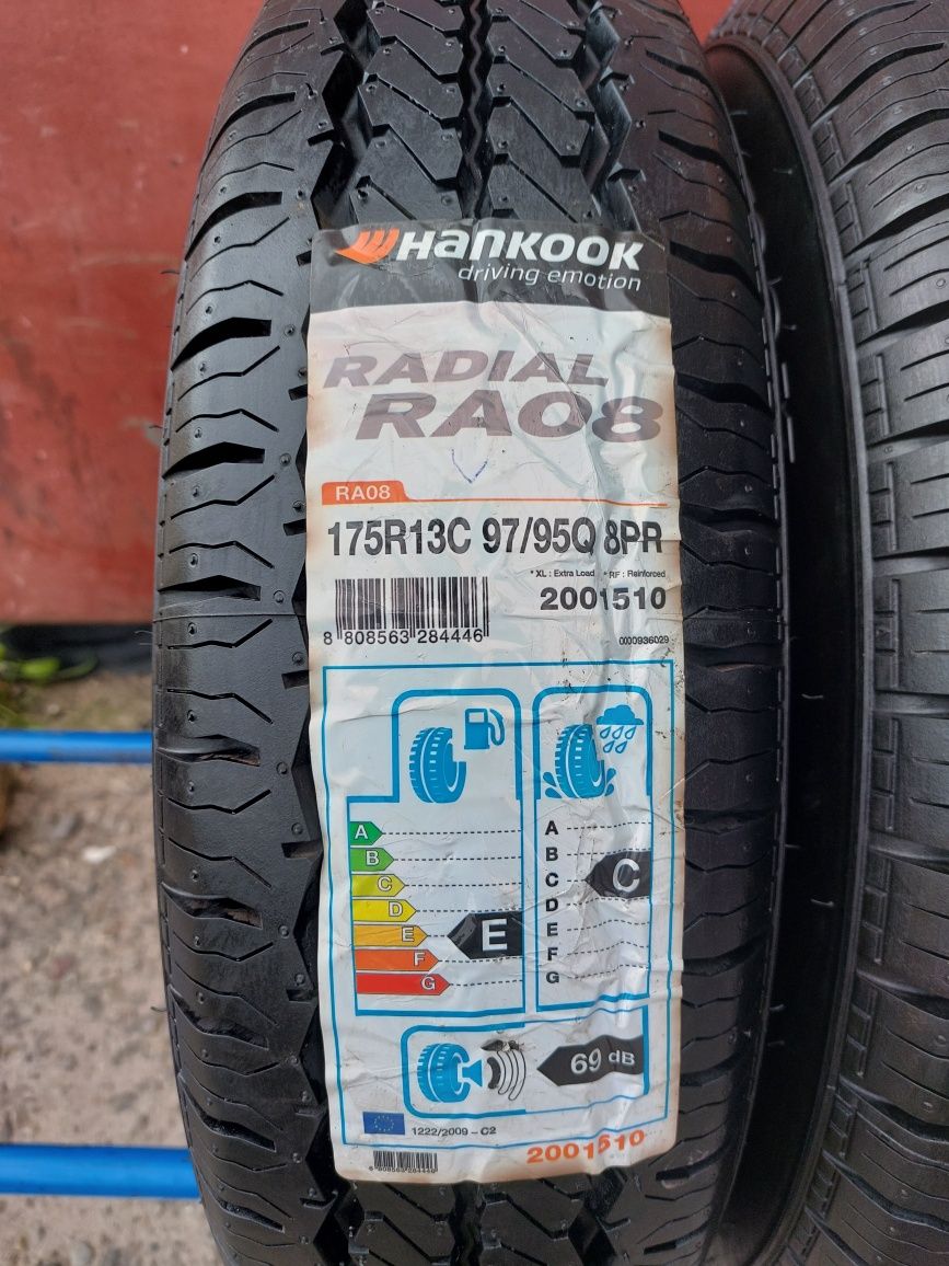 175/R13C Hankook Radial RA08 4шт ціна за 1шт шини нові