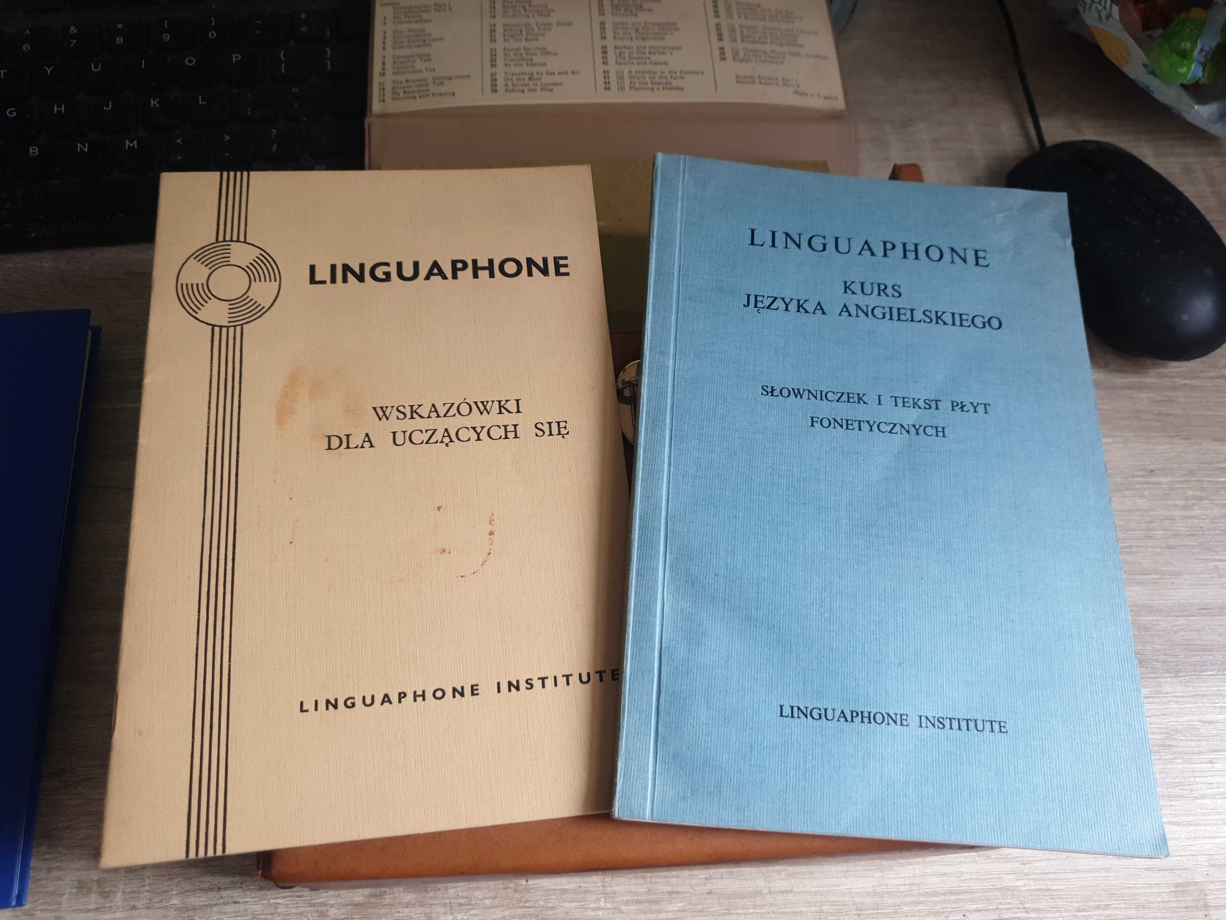 Linguaphone płyty do nauki języka angielskiego komplet