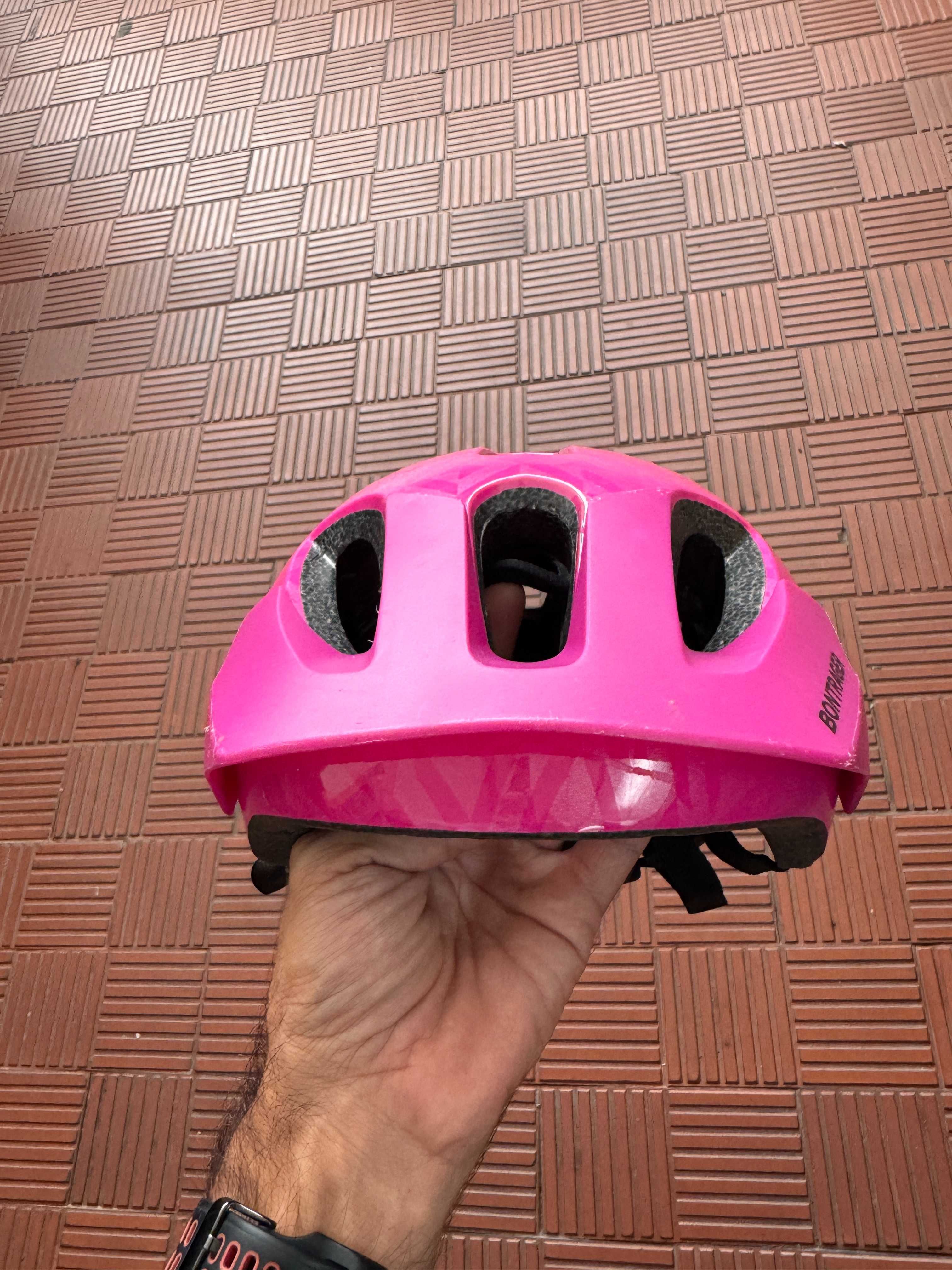 Capacete Bontrager Tyro Infantil Rosa