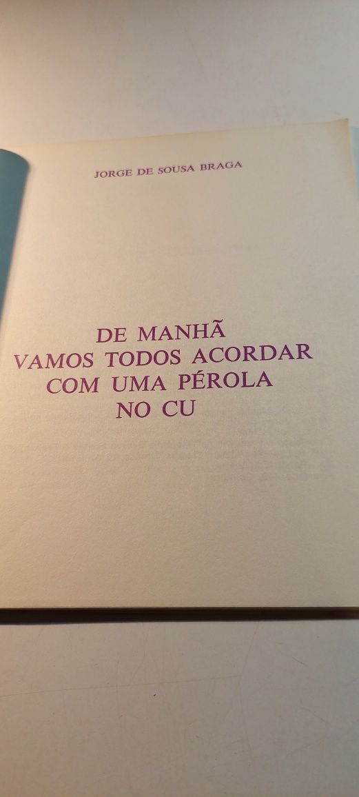 De Manhã Vamos Todos Acordar com uma Pérola no Cu (Fenda)