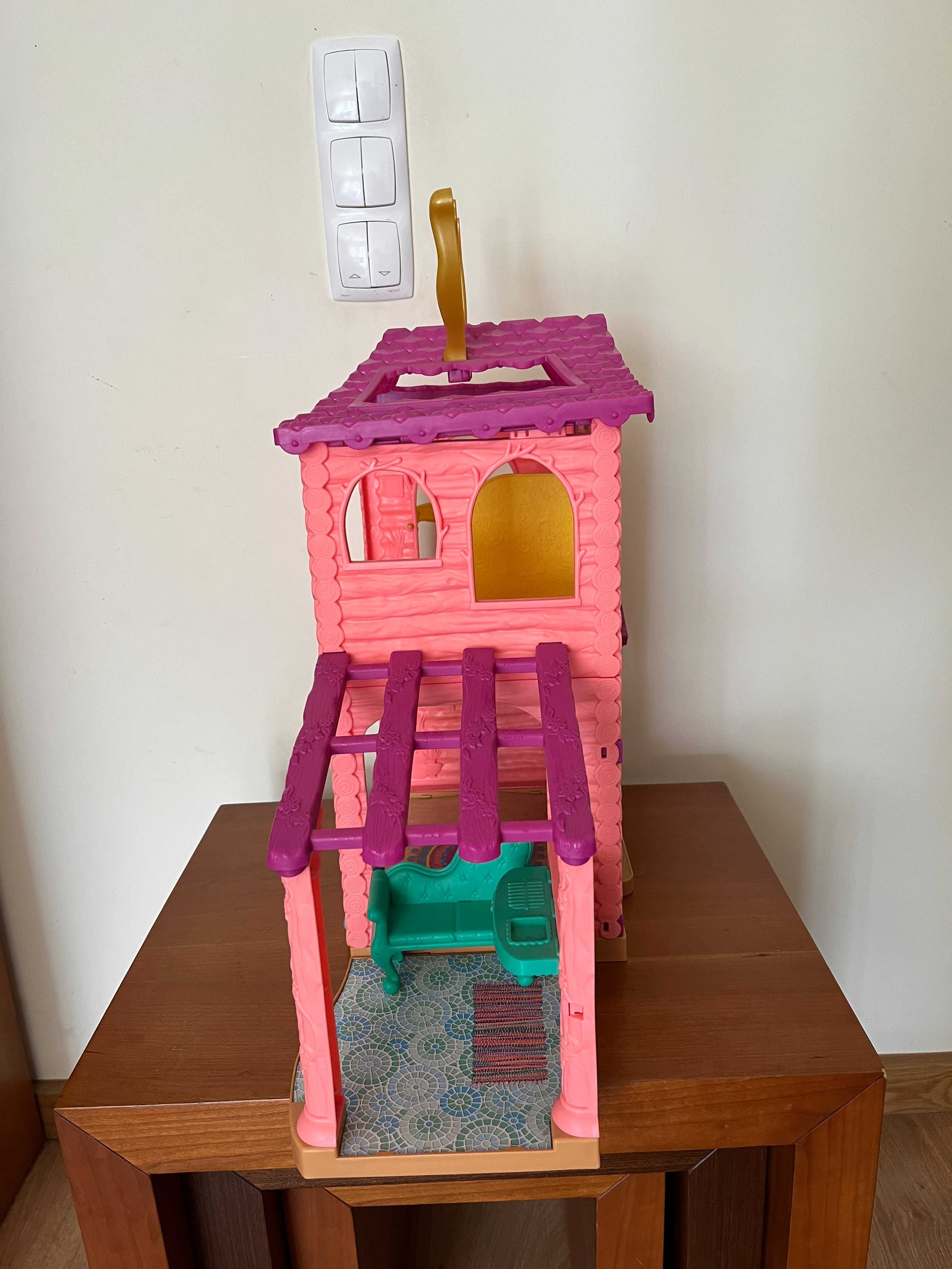 Casa Veado - Enchantimals com 4 bonecas