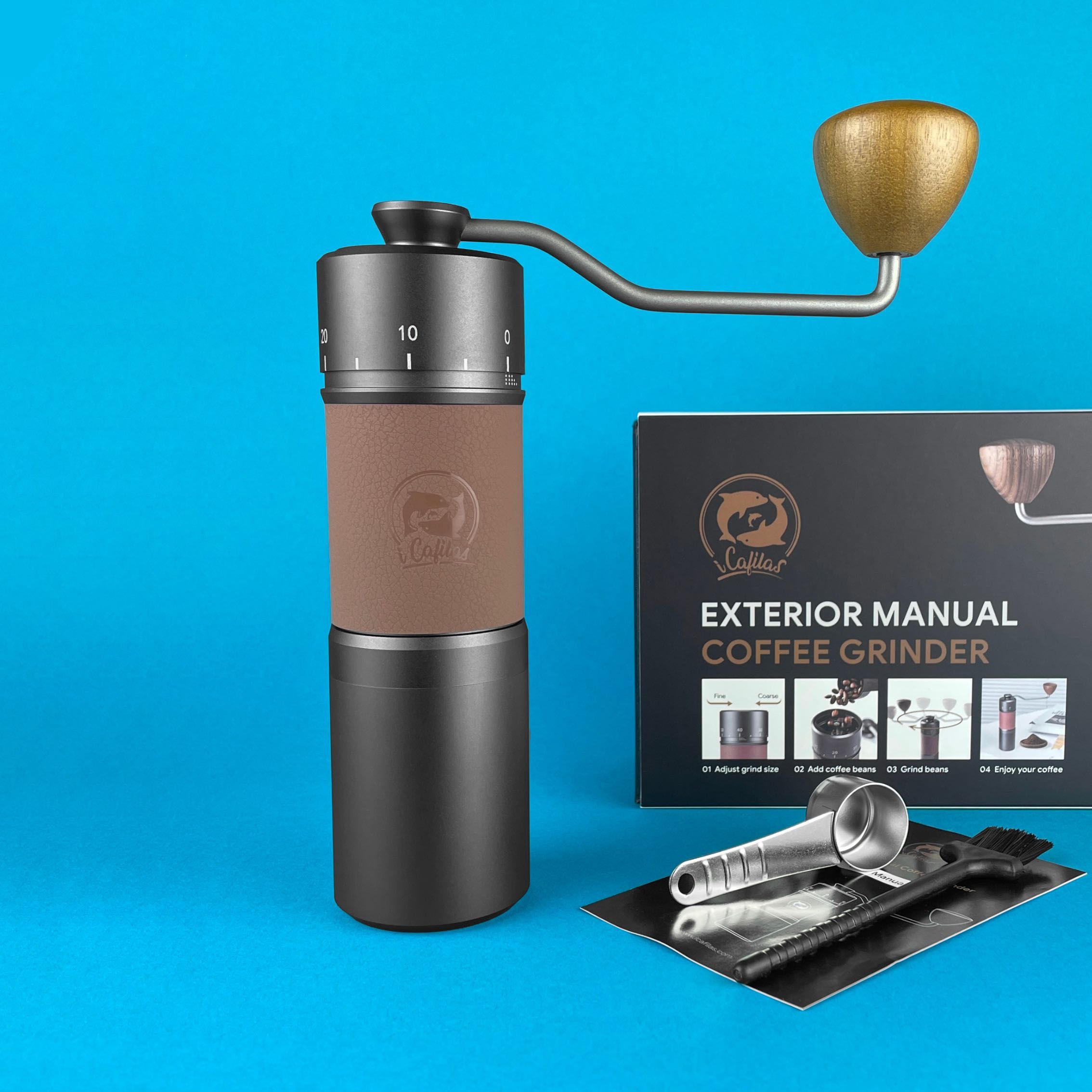 Ручна кавомолка iCafils coffee grinder (не Timemore, Hario)