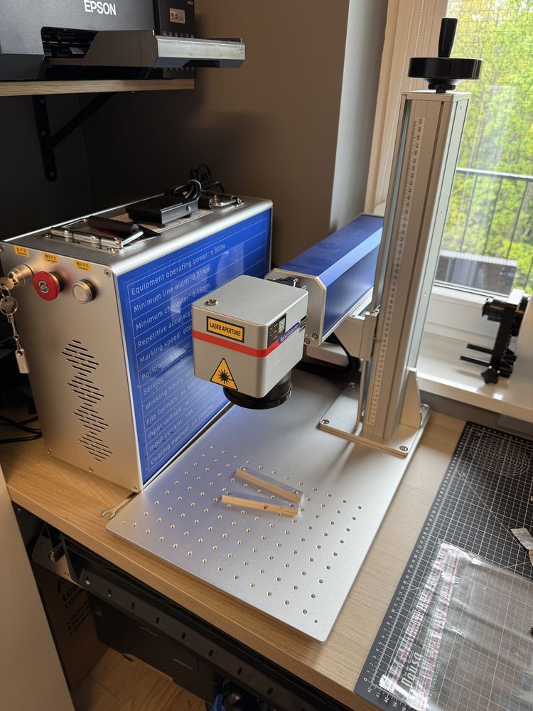 Laser Fiber 30W nowy! Grawer