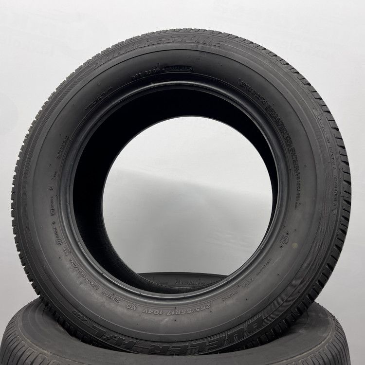 2шт бу літо 255/55/R17 6,3мм Bridgestone Dueler HL 400