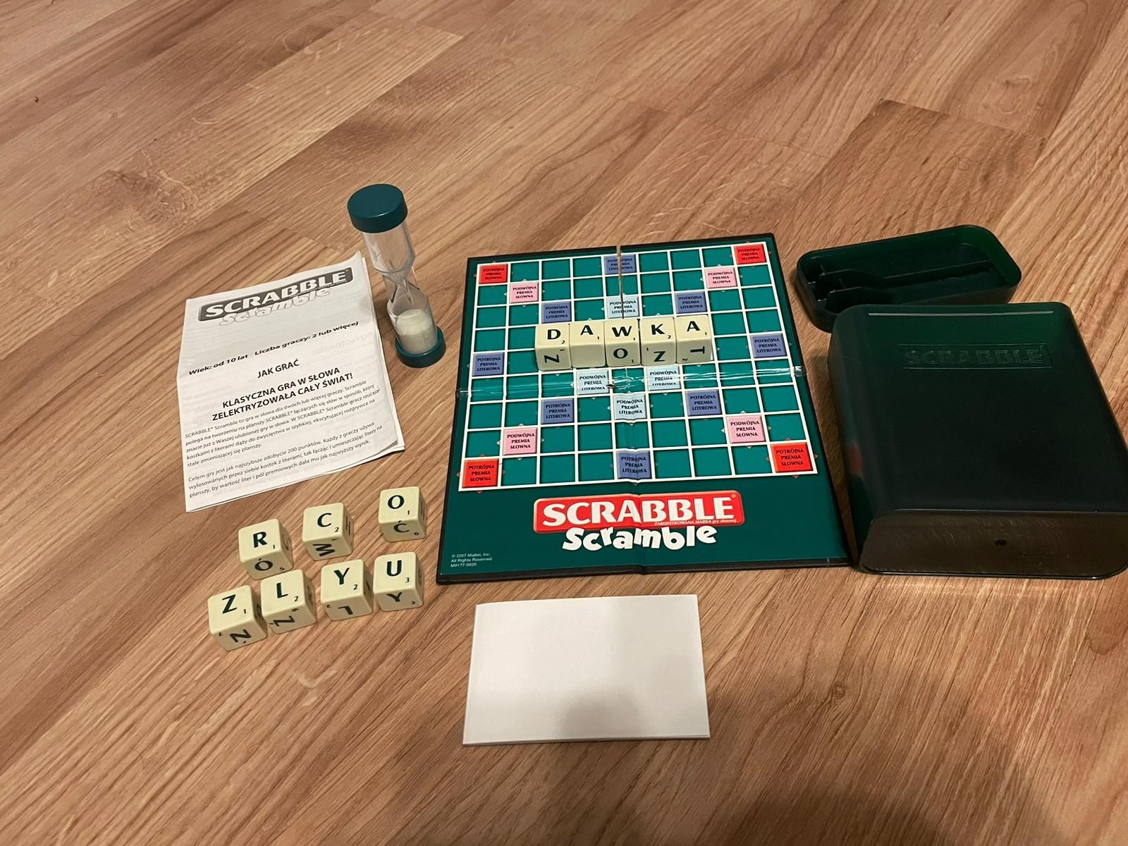 Scrabble, scramble wersja Polska