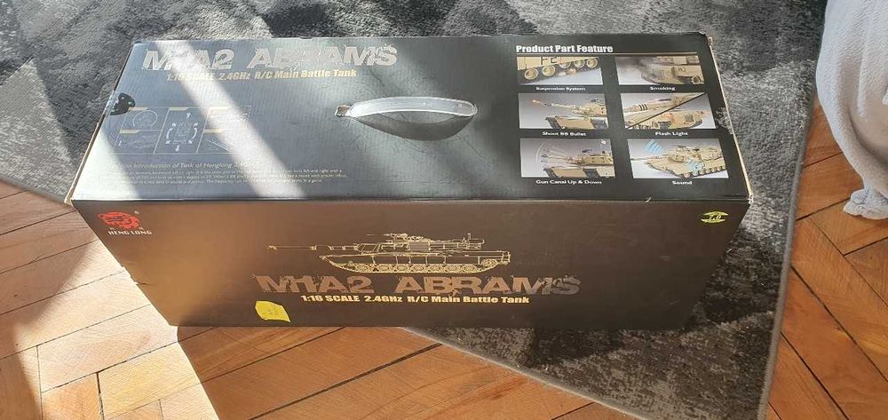 Czołg Abrams 1:16 zdalniestarowny
