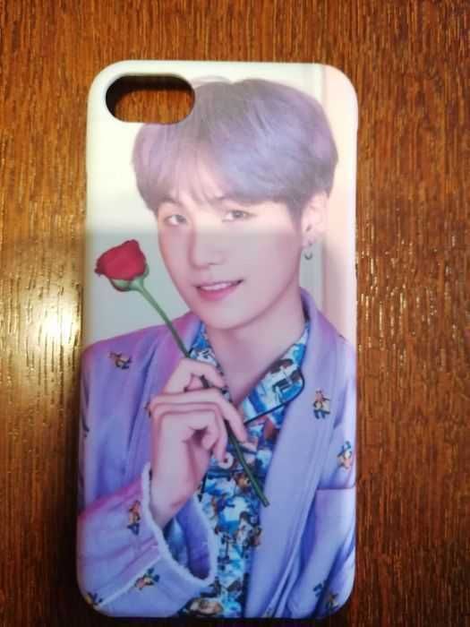 Obudowa etui case na iPhone 8 Suga BTS kpop