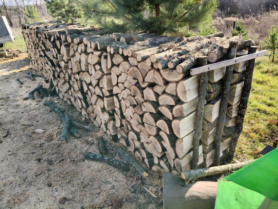 Drewno kominkowe,opałowe buk,dąb