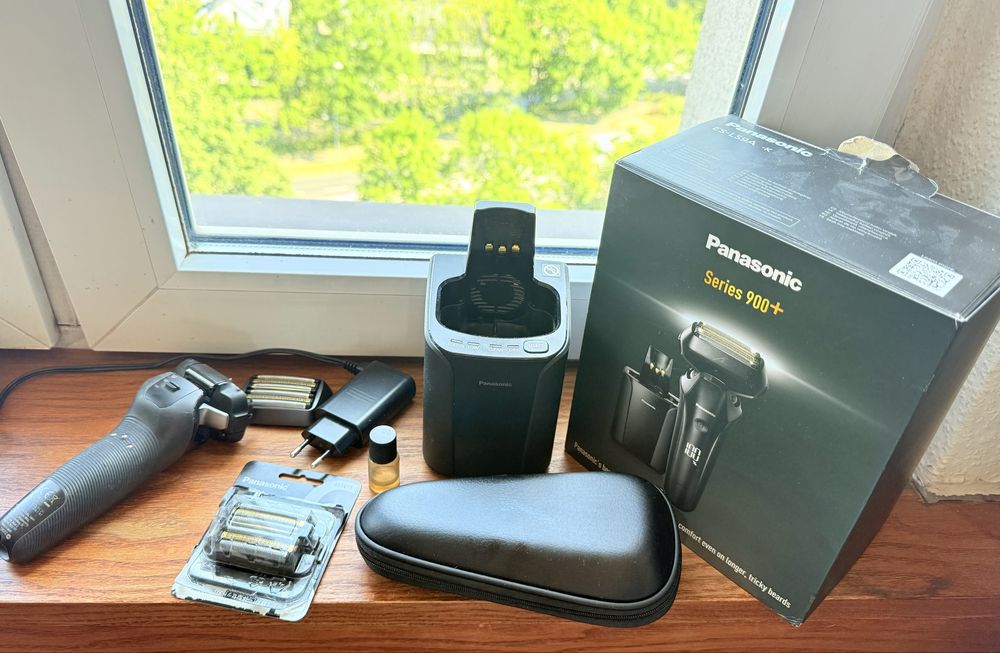 Panasonic ES-LS9A Golarka Trymer Stacja czyszcząca