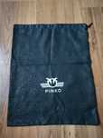 Pinko worek 39x33 na buty torba etc czarny glitter