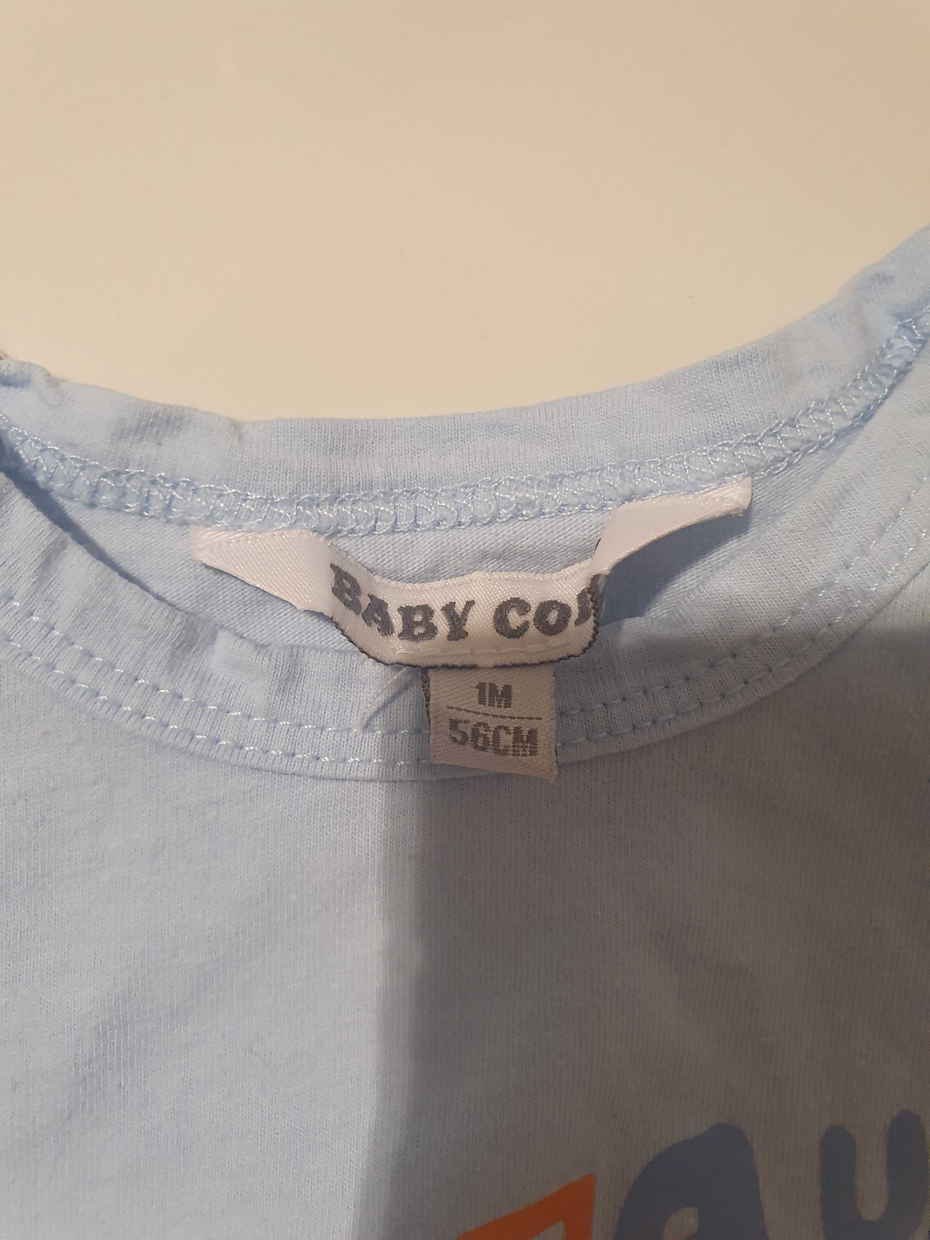 Bluzka niemowlęca chłopięca dinozaur długi rękaw Baby Code