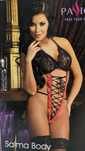 Seksowna Bielizna Passion Salma Przezroczyste Koronkowe Body S/M