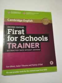 Посібник First for Schools Trainer Six Practice Tests without Answers.
