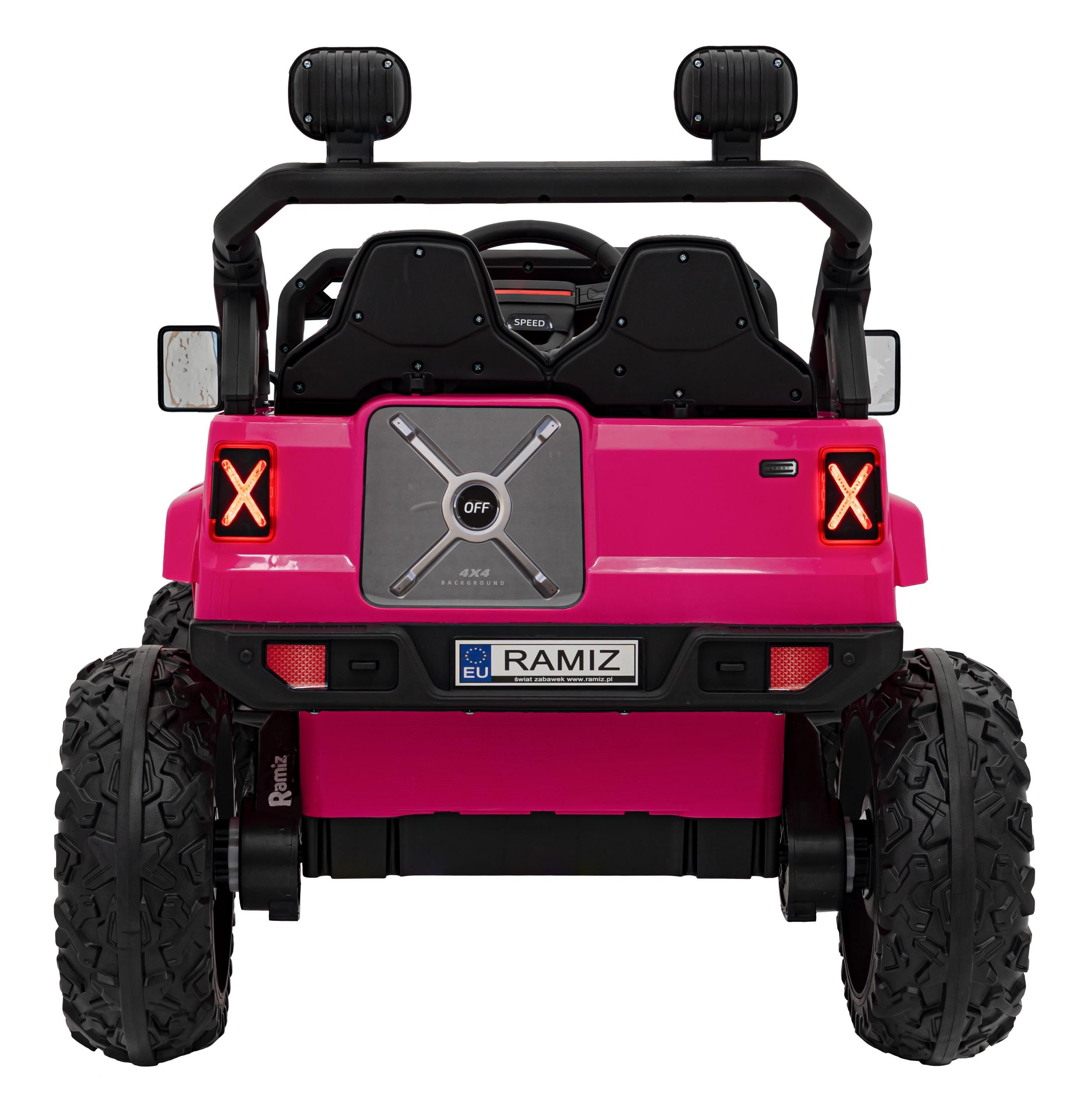Pojazd OFF ROAD Speed 4x4 Różowy