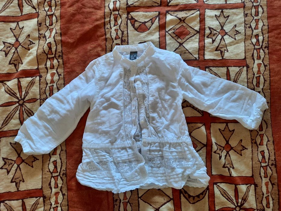 Camisa branca 2/3 anos - Zara