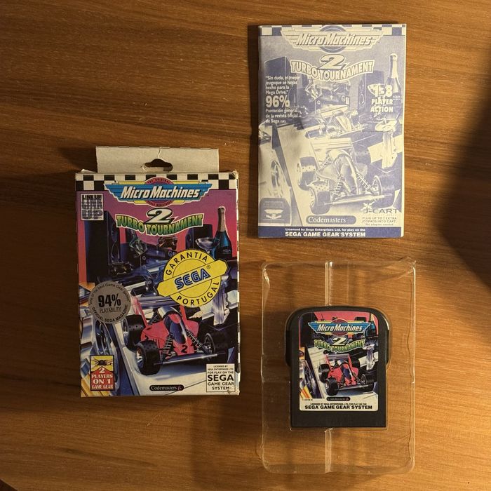 Micro Machines 2 Turbo Tournament Game Gear Sega (completo)