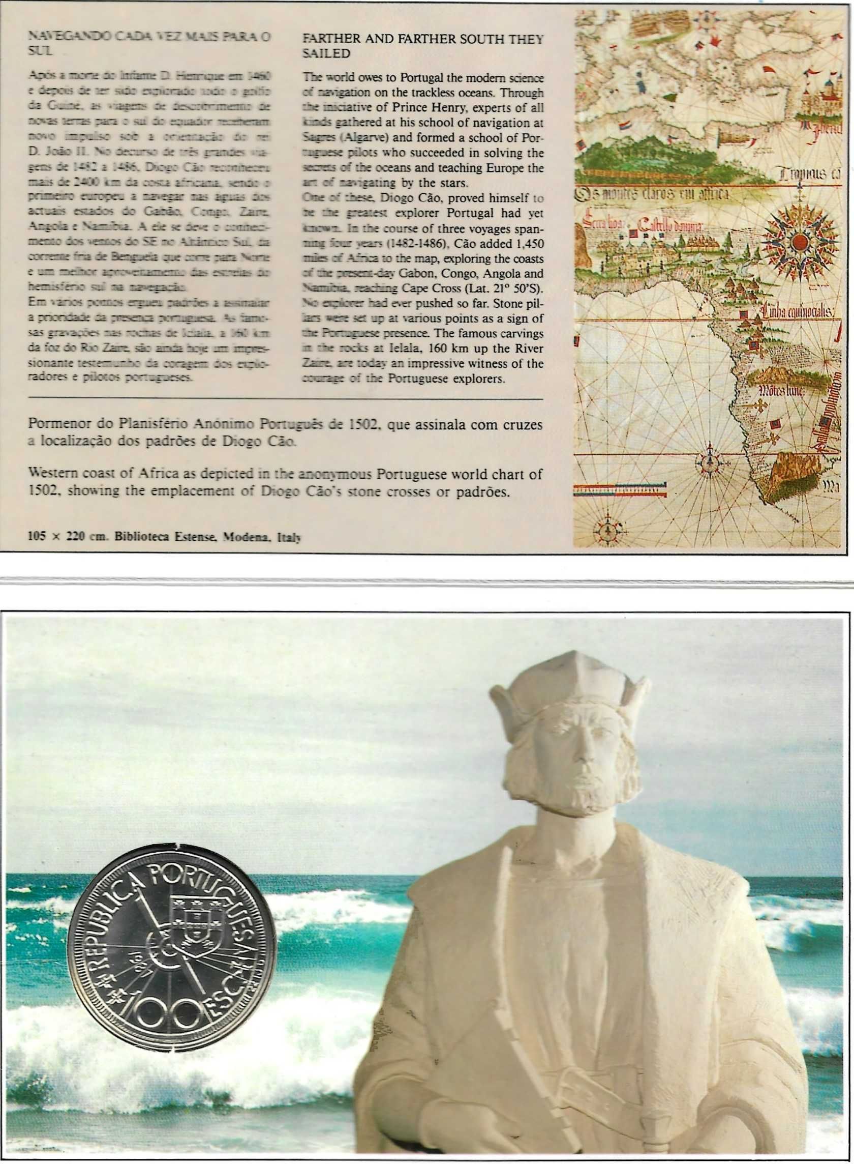 DESCOBRIMENTOS - Moedas da Série I - BNC