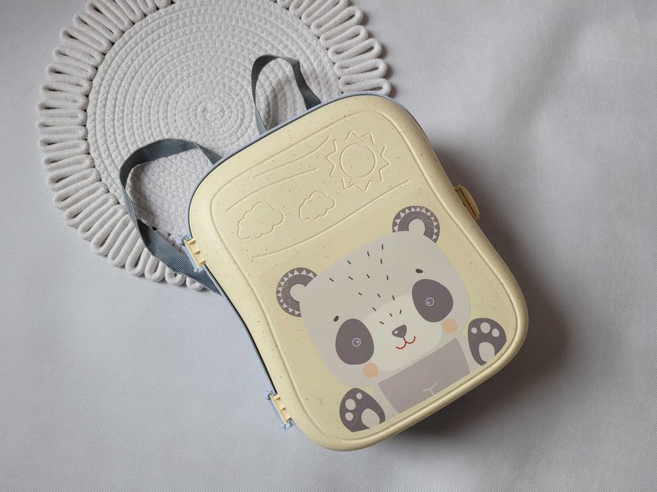 Walizka plecaczek pudełko na zabawki dla dzieci miś