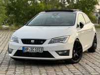 Seat Leon FR SC 2.0 TDI 184KM DSG Panorama RADAR PDC Navi 19 Cali Full LED