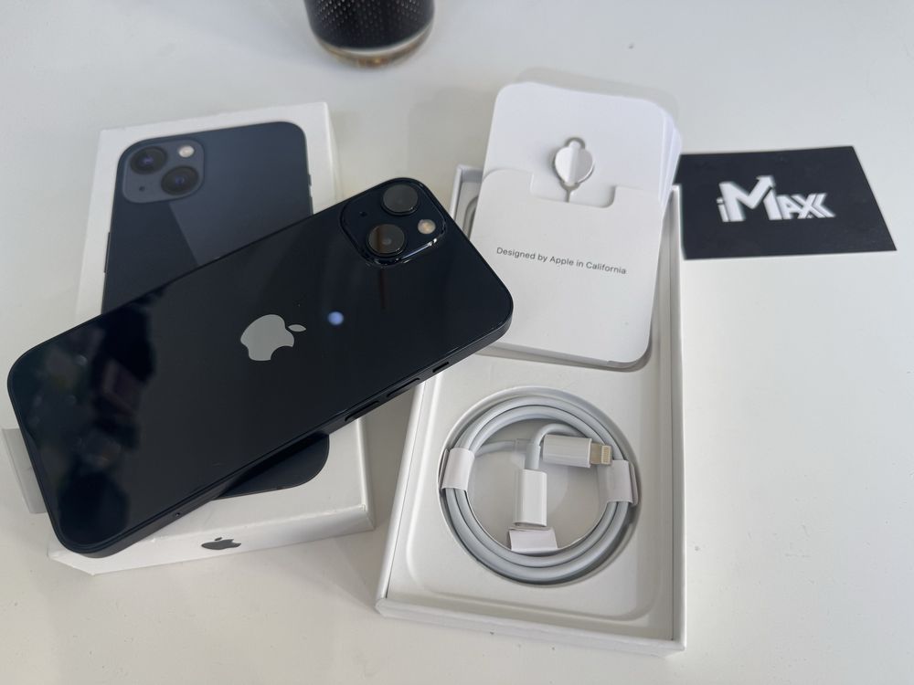iPhone 13 128Gb Midnight, Black, НОВИЙ open box Європа 390€
