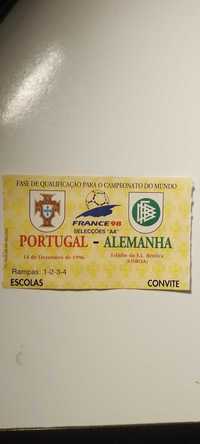 Bilhete Portugal vs Alemanha