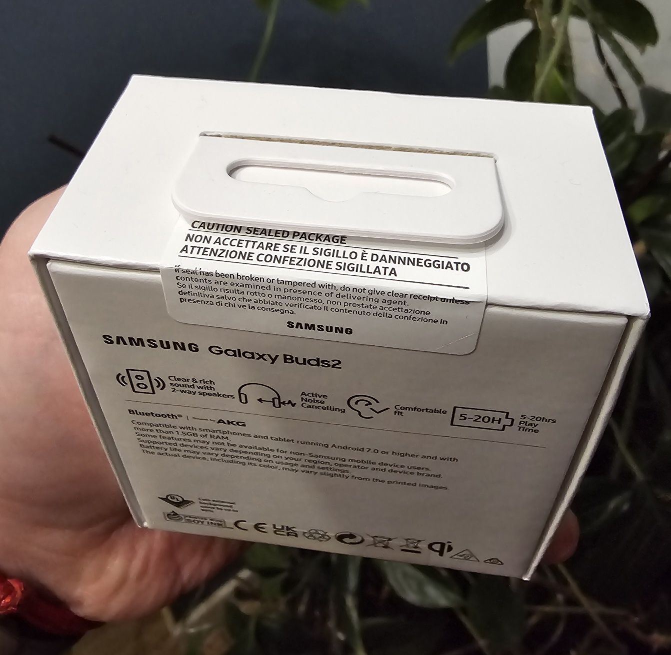 Słuchawki samsung galaxy buds2 nowe, 2 lata gwarancji