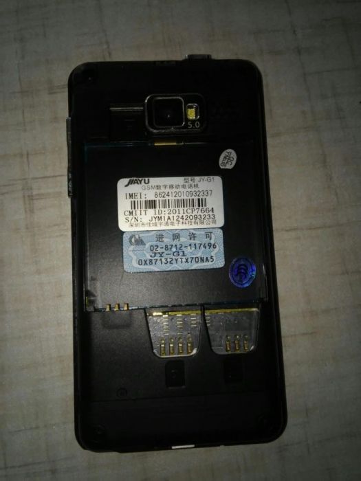 Телефон Jayu G1 под замегу тач или на запчасти
