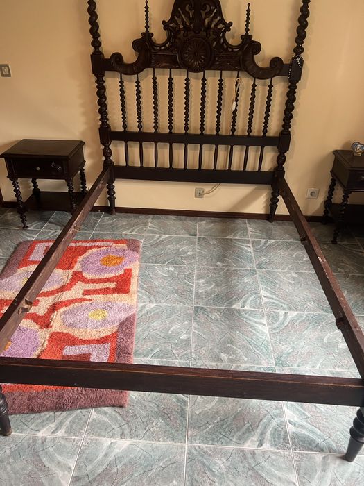 Quarto de casal madeira maciça