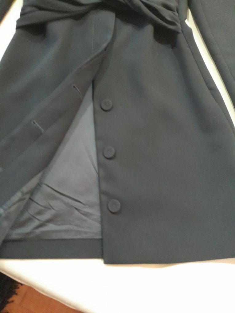 Casaco   zara preto