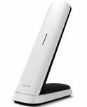 telefon bezprzewodowy philips m4701w ze stacyjką biały z klawiaturą