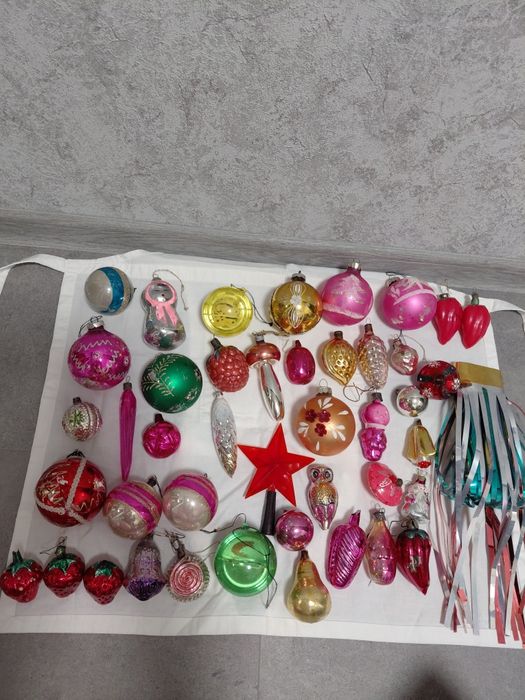 Ёлочные игрушки СССР