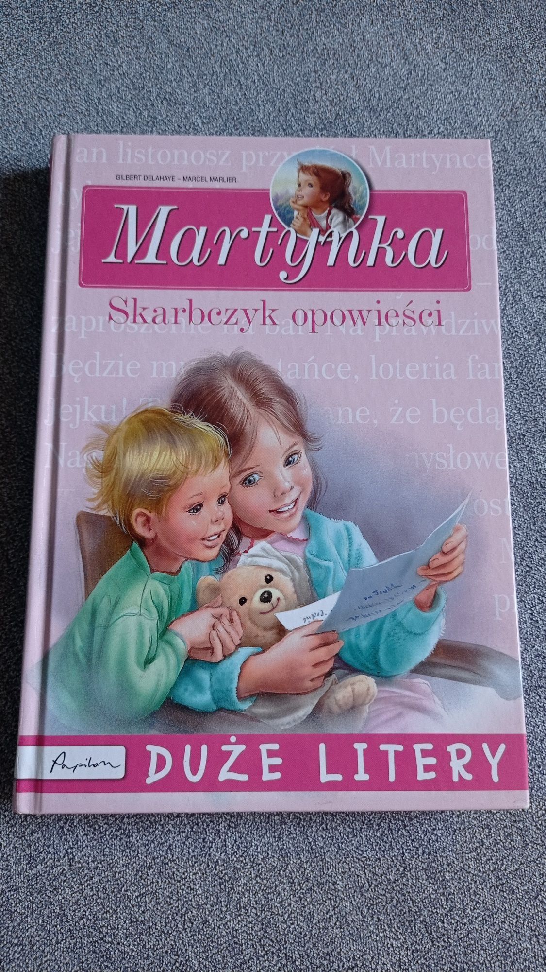 G. Delahaye, Martynka Skarbczyk opowieści / super książka stan idealny
