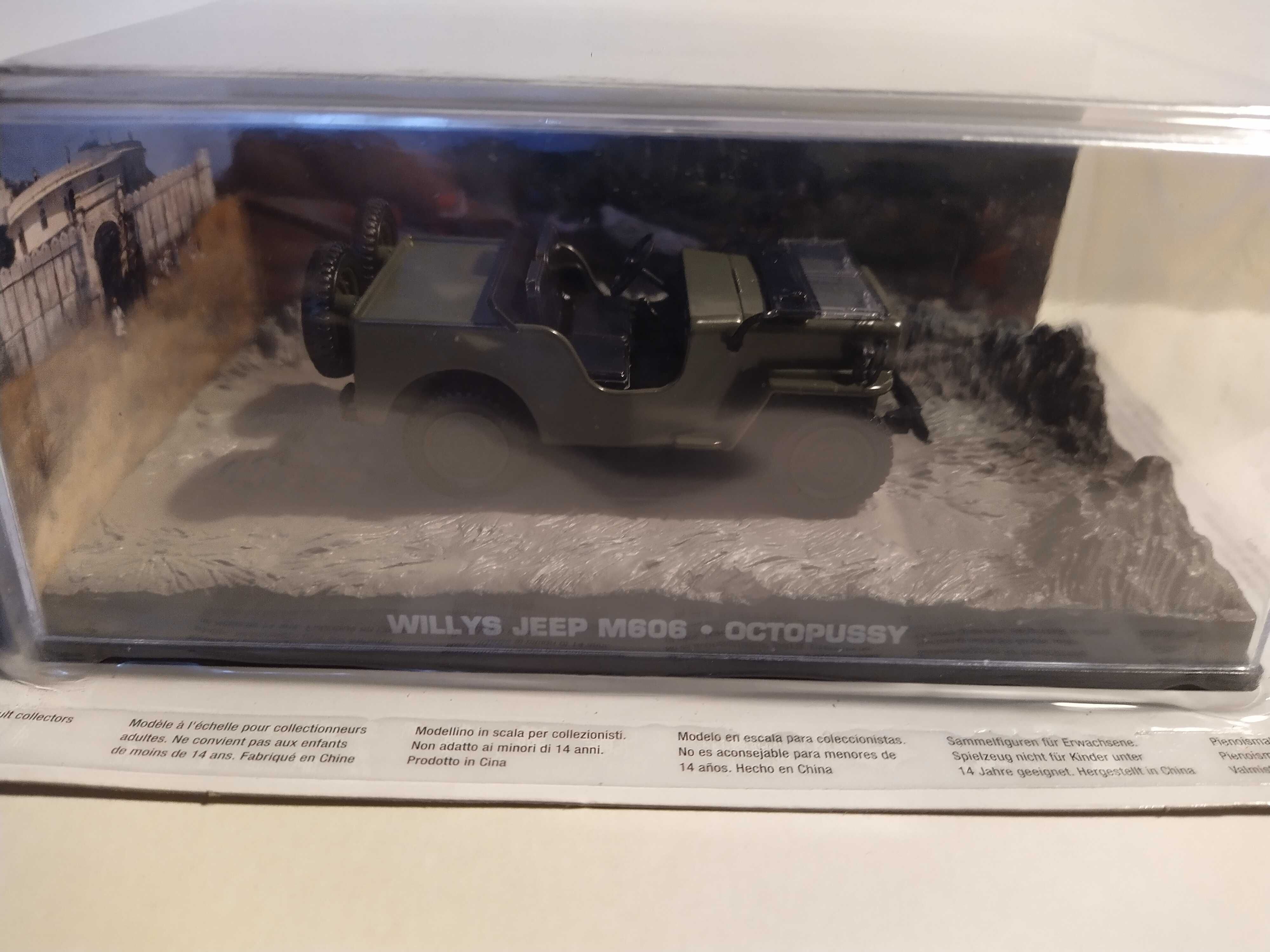 Jeep Willys James Bond collection Skala 1:43