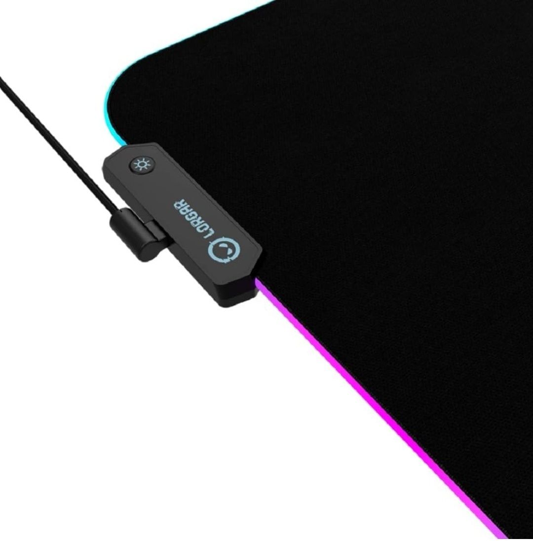 LORGAR Podkładka pod mysz Steller 919 900 mm x 360 mm x 3 mm/RGB Backl