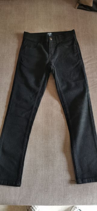 Calça ganga preta criança 9 anos