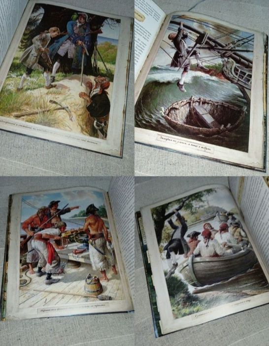 Остров сокровищ Интерактивная книга Большая книга