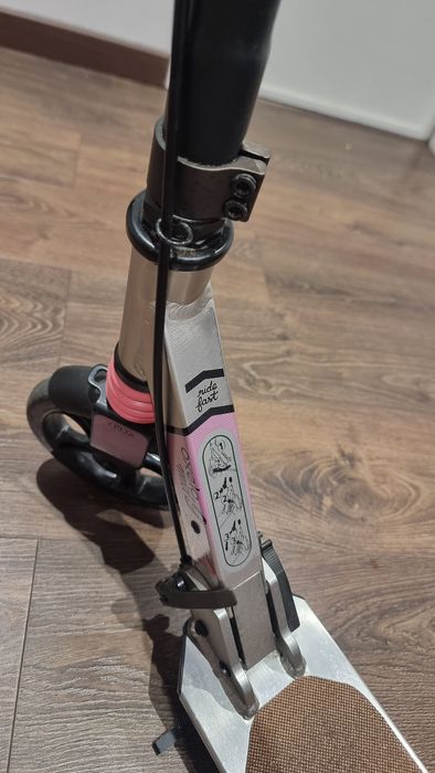 Trotinete  MID9 criança rosa