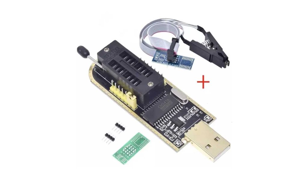 CH341A / B Pro 24, 25 серії BIOS, EEPROM, SPI FLASH і прищіпка