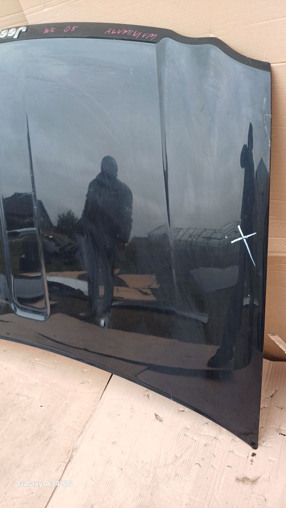 Maska jeep grand cherokee wk 05 aluminiowa