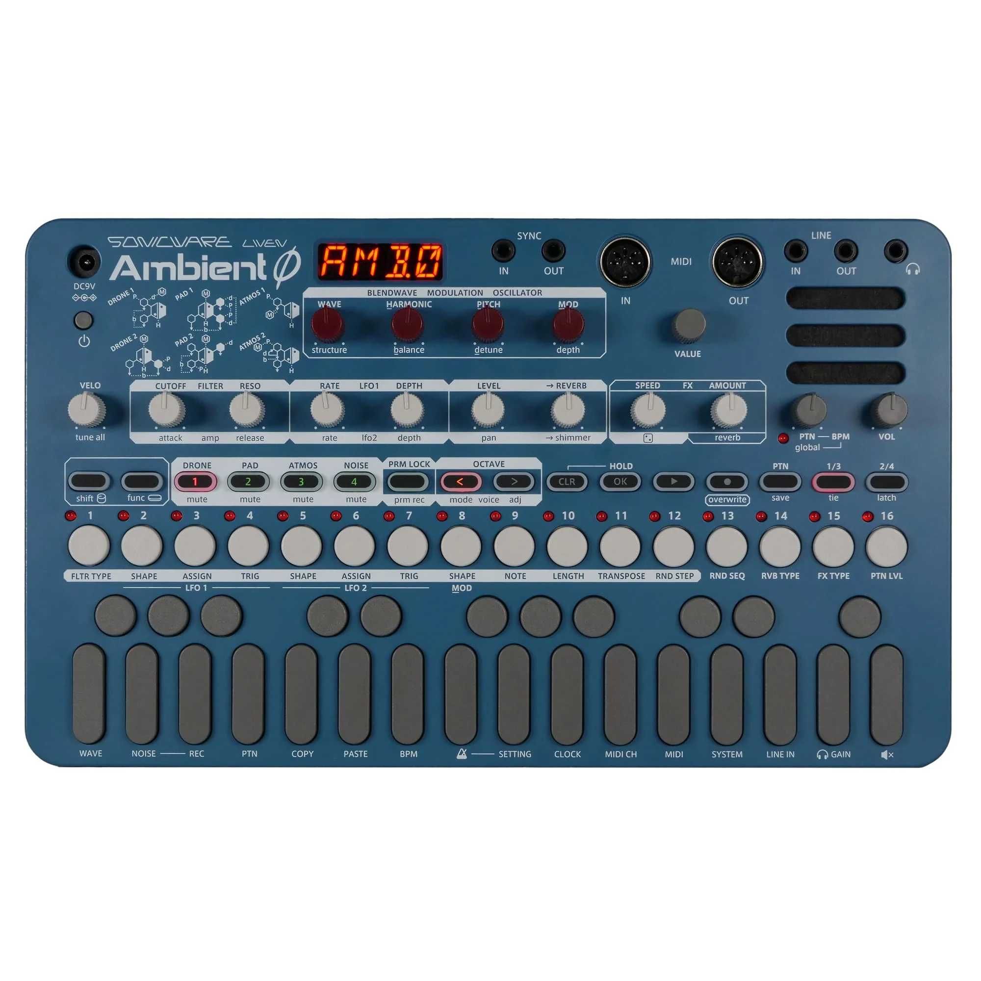 Синтезатор Sonicware LIVEN Ambient