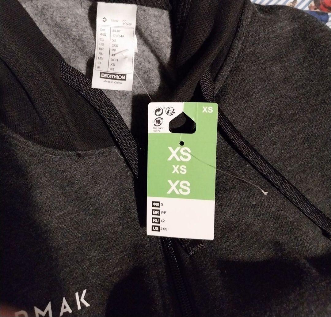 Casaco desportivo Tarmak tamanho XS
