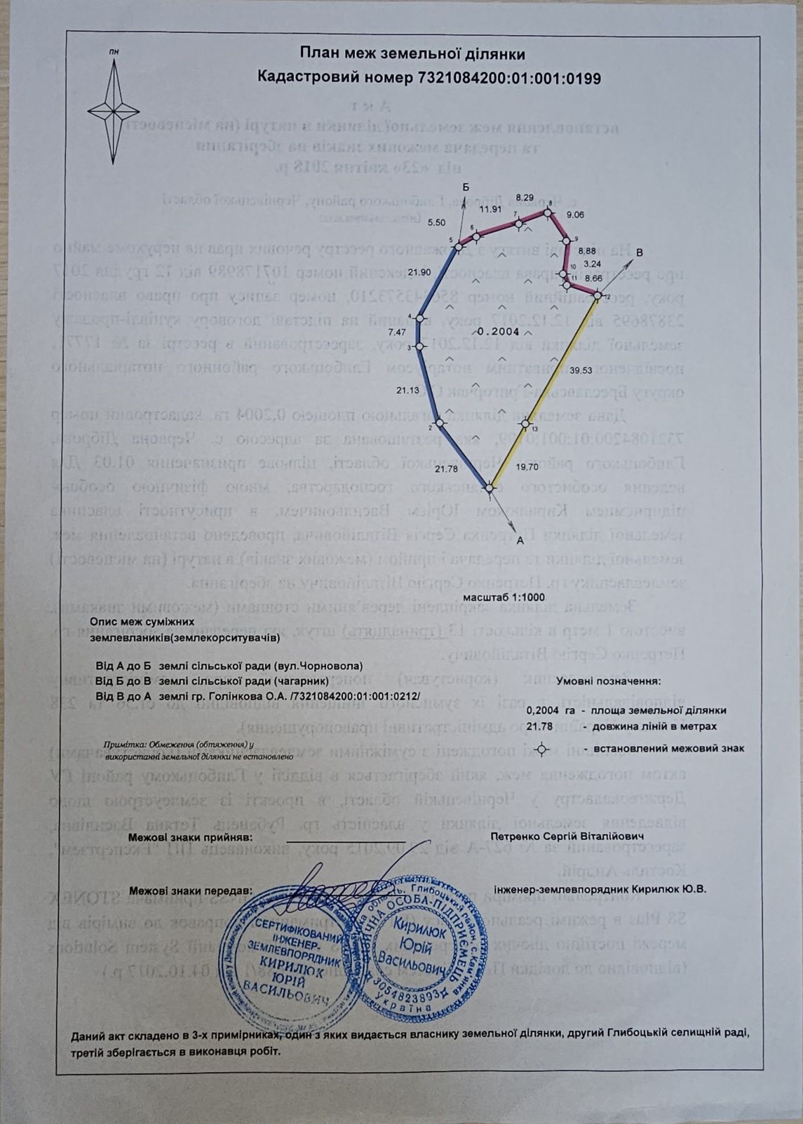 Земельна ділянка Червона Діброва 0.2Га