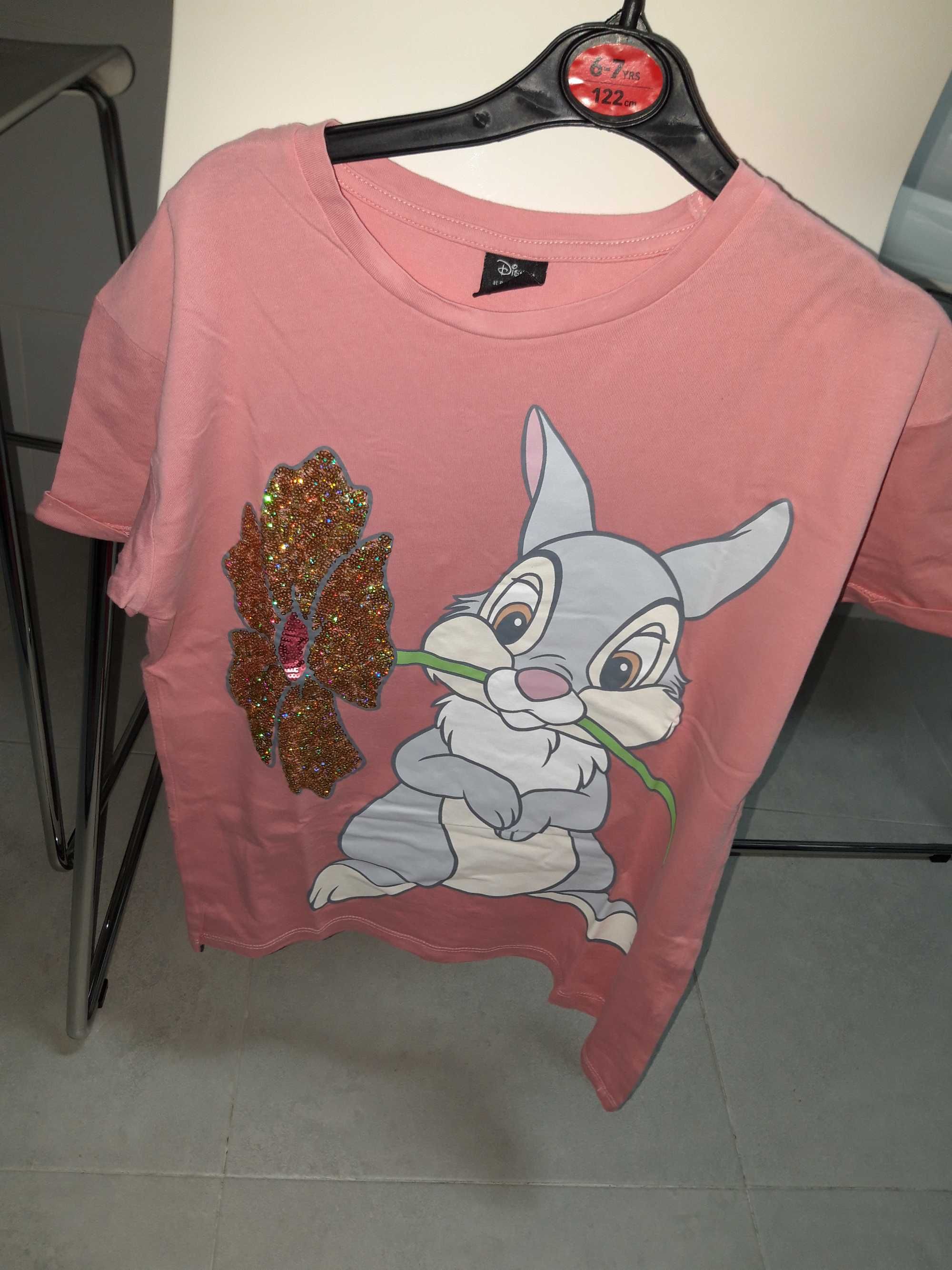 T-shirt com Bambi, pouco usada, 9-10anos