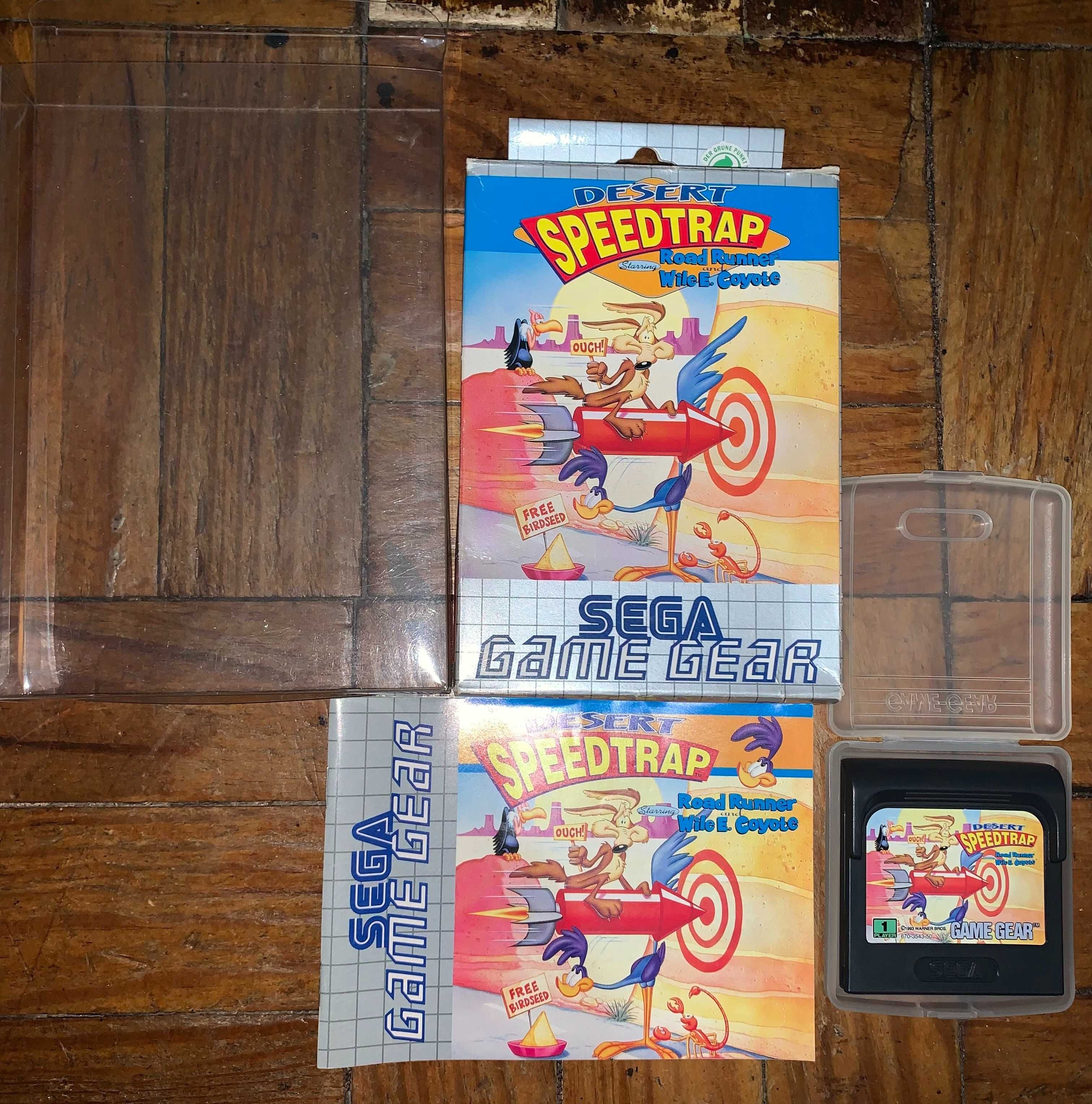 Sega Game Gear Desert Speedtrap CIB - em bom estado